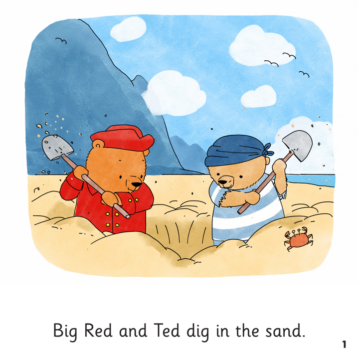 Big Red and Ted